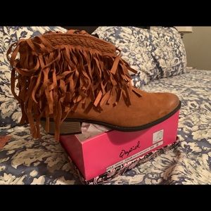New Fringe Booties